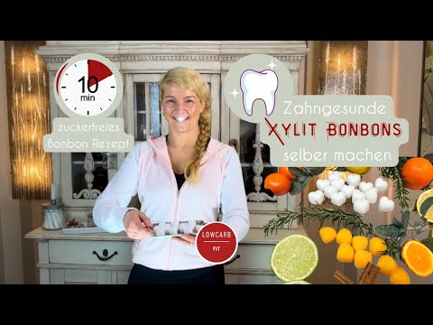 Zahnpflegende Xylit Bonbons selber machen aus nur 2 Zutaten!