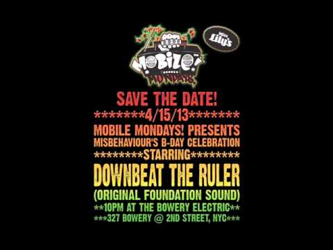 Downbeat The Ruler Live in the Mix!