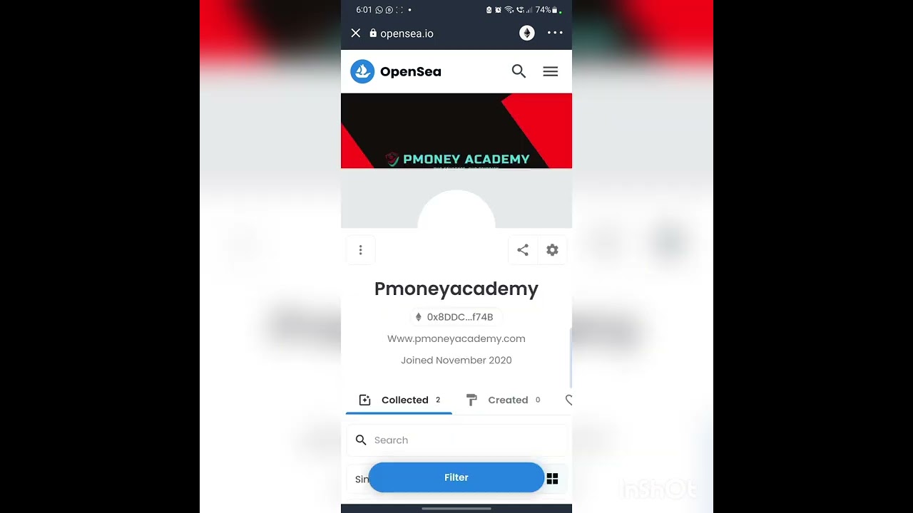 How to unhide Hidden NFTs on your opensea wallet profile