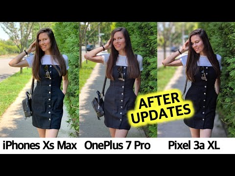 OnePlus 7 Pro (AFTER SOFTWARE UPDATES) vs Pixel 3a XL vs iPhone Xs Max | Camera Test