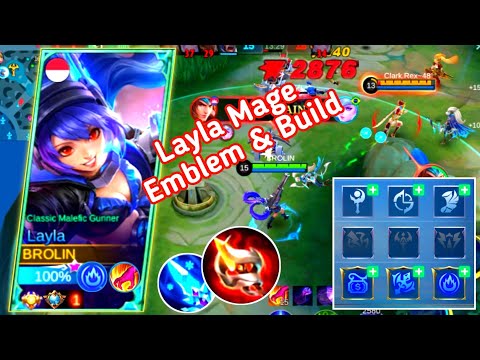 Layla New Mage Emblem & Build - Build Top 1 Global Layla ~ MLBB
