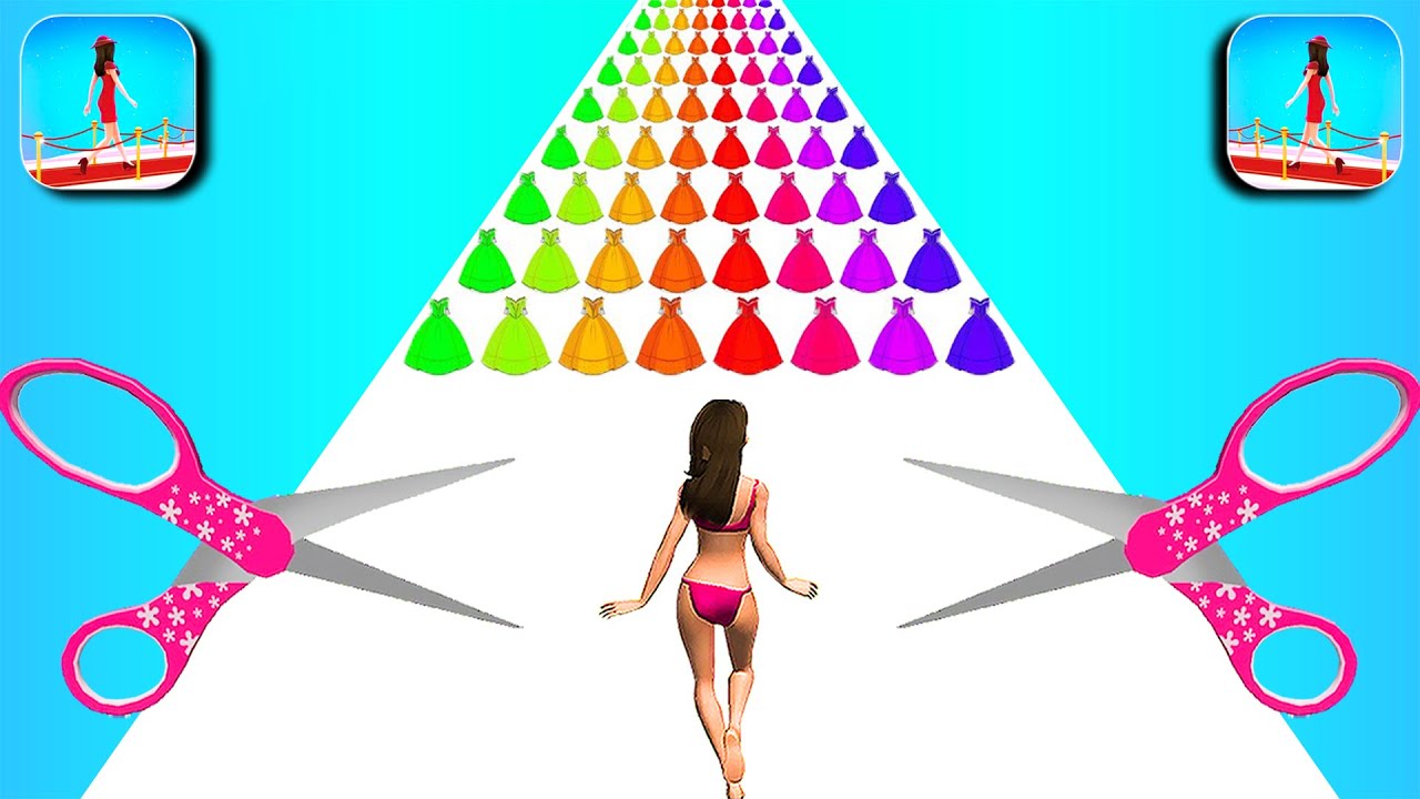 📌 Satisfying Mobile Games UPDATE Playing 1001 Tiktok App Video 1KQA41POI Clothes Run