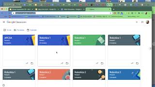 Linking google classroom to aeries
