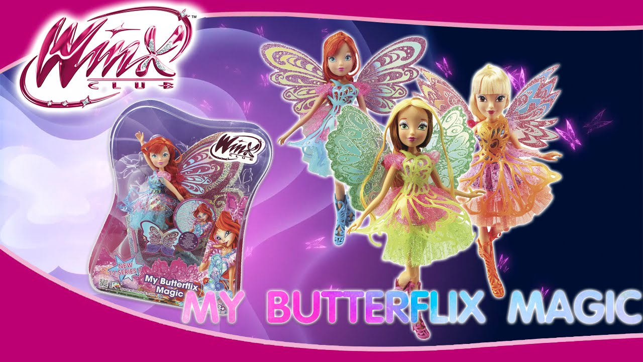 Winx Club Баттерфликс-2. Двойные крылья - кукла Bloom