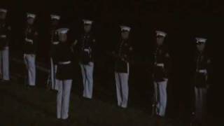 preview picture of video 'Marine Corps Silent Drill 2009'