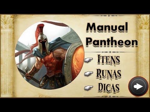 🔴 MANUAL DO PANTHEON COM RUNAS, ITENS E DICAS E ANALISE - PRA QUE LATE GAME ?