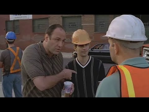 Tony Visited The Construction Site - The Sopranos HD