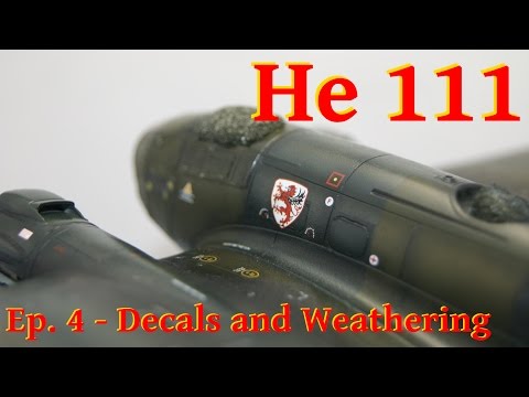 Model Heinkel 111 P-2 - 1/72 Airfix - Decals and Weathering