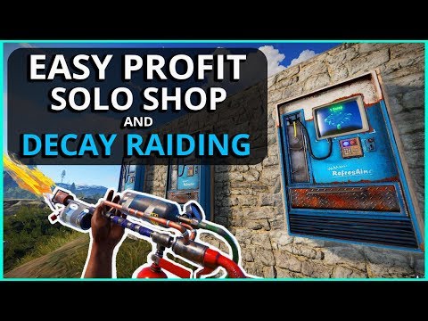 That EASY PROFIT From My SHOP And DECAYED BASES!! Rust Solo Survival Gameplay Ep3