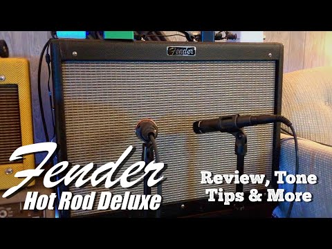 Fender Hot Rod Deluxe 1990's - black Made in USA image 9
