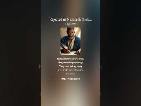 Rejected in Nazareth Luke 4 22 30