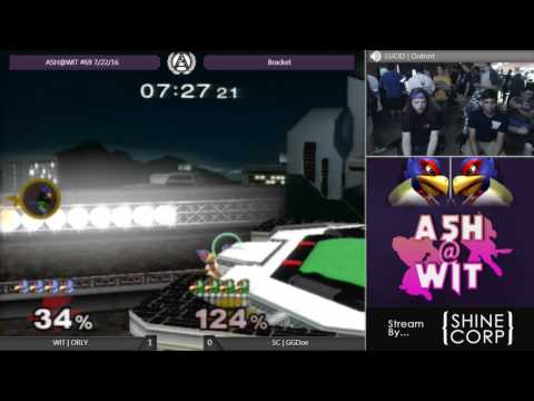 WIT | ORLY (Falco) vs GGDoe (Falco) - ASH@WIT #69 Melee Bracket