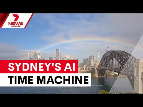 AI brings 200-year-old Sydney paintings to life | 7NEWS
