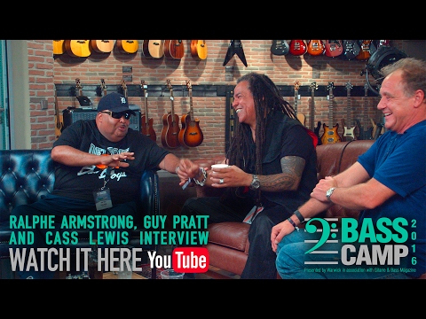 Bass Camp 2016 Interviews - Guy Pratt, Ralphe Armstrong and Cass Lewis