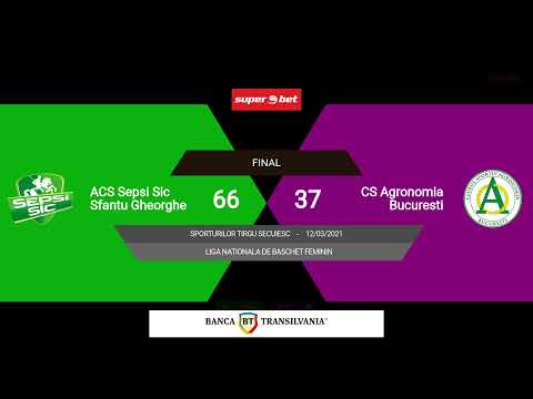 LNBF 2020-2021: Sepsi SIC Sf. Gheorghe - Agronomia Bucuresti