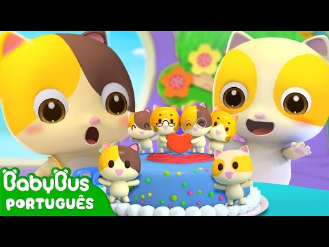 Capa de Eu Amo Minha Família ❣ | A Família dos Gatinhos | Desenho Infantil | Música Infantil | BabyBus