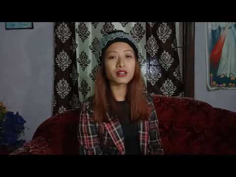 Beautiful Dima-Hasao Girl Gives Best Wishes To Boro-Muolkoi Youth Club