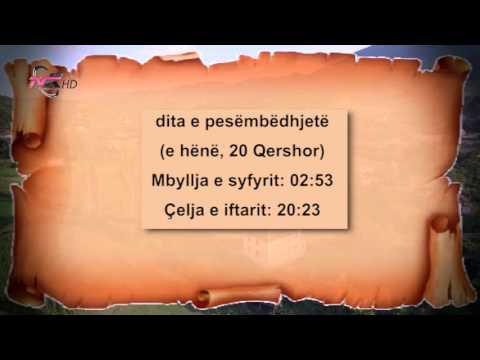 15. Kalendari i Ramazanit 2016 - Dita e pesëmbëdhjetë, e hënë, 20 Qershor