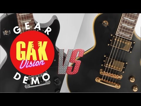 VERSUS VIDEO: Gibson USA 2016 Les Paul Studio Faded Vs LTD EC-1000 VB Duncan