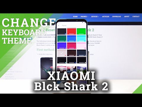 How to Choose Keyboard Theme in Xiaomi Black Shark 2 – Keyboard Design
