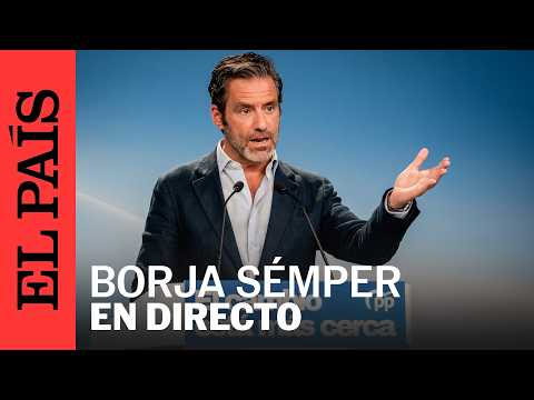DIRECTO | Borja Sémper, portavoz del Partido Popular, comparece en una rueda de prensa | EL PAÍS