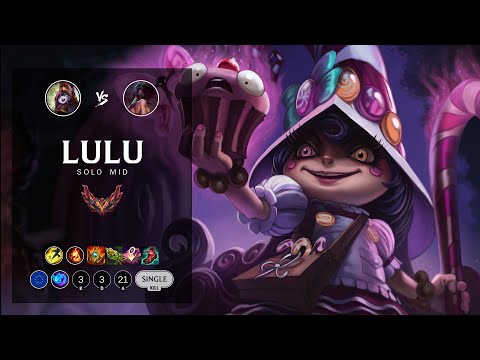Lulu Mid vs Akali - EUW Grandmaster Patch 12.8