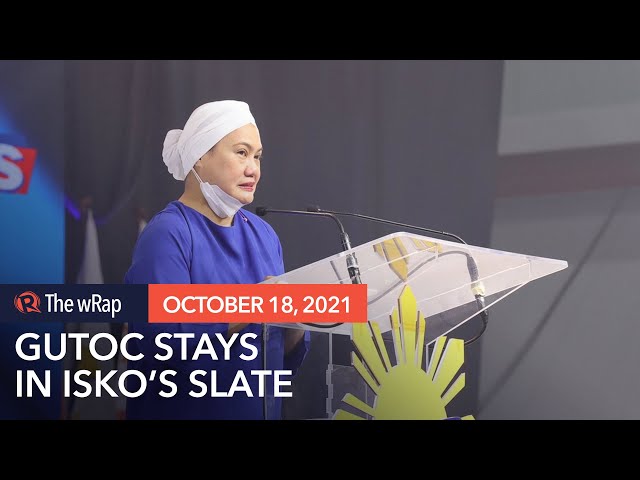 Samira Gutoc calls out Isko for ‘yellowtard’ comment but will stay in his slate