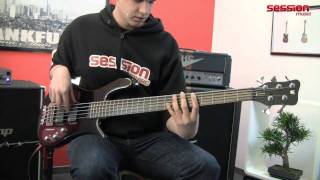 Video thumbnail for WARWICK Rockbass Streamer Standard 5 BLK by session