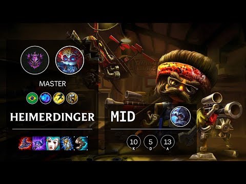 Heimerdinger Mid vs Talon - BR Master Patch 10.7