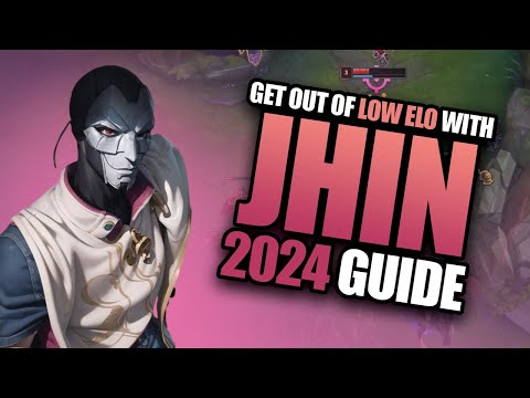 How To Play Jhin in Low Elo Wave manipulation, Macro & Rotations [2024]
