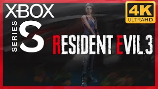 [4K] Resident Evil 3 (2020 Remake) / Xbox Series S Gameplay