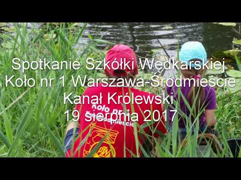 Spotkanie szkółki wędkarskiej - Koło nr 1 Warszawa-Śródmieście