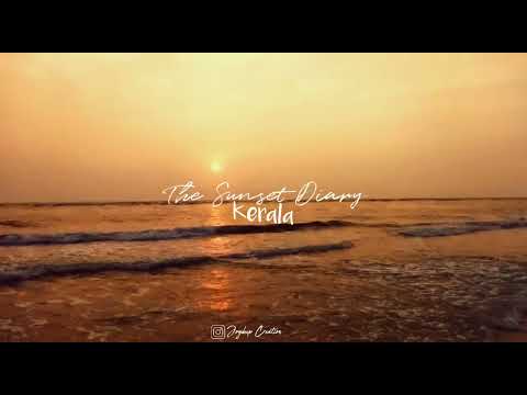 The Sunset Ocean Of ♡KERALA♡ 🌊