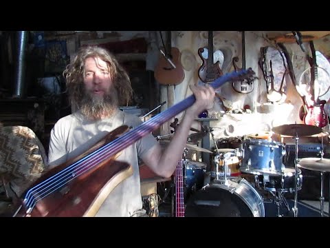 Archtop Hollow-body fretless Bass