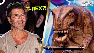 A Dinosaur Walked on Stage... Then Nobody Could Stop Watching | Britain's Got Talent