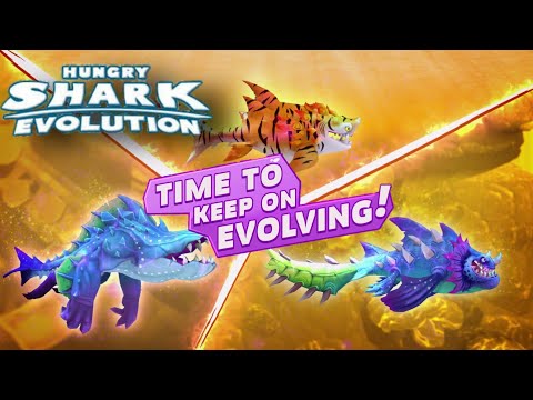 NEW SHARK TRAILER (AARON, SHARK-KHAN, ABYSSAURUS) - HUNGRY SHARK EVOLUTION