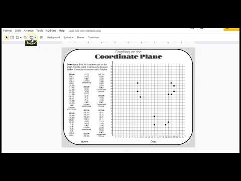 Step By Step Tutorial Digital Coordinate Graphing