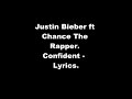 justin bieber confident lyrics