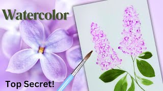 Painting Watercolor Lilacs: Hidden Techniques Revealed!