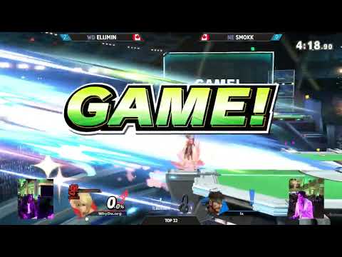 Battle of Z x UMAD - Smokk(Snake) vs. Elijmin(Shulk) - Winners Top 32  - SSBU