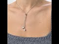 Romantický náhrdelník z oceli Aurora SAR59