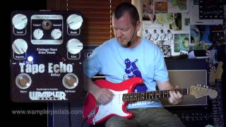 Video thumbnail for Wampler:  FAUX TAPE ECHO DELAY by Brett Kingman