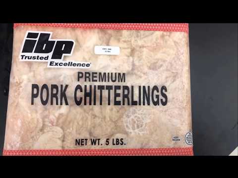 How To Cook Chittlerings AKA chitlins In Houston Texas Country Boy Style