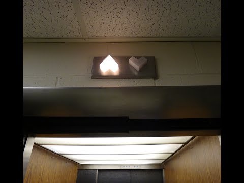 Retake: Awesome 1974 Otis Lexan Traction Elevators @ Medical Sciences Building UIUC