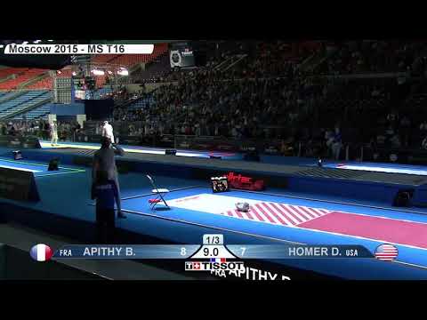 Moscow Worlds SMS 2015 - L16 - Apithy FRA v Homer USA