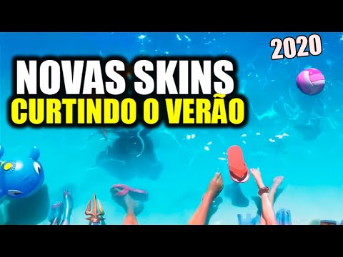 NOVAS SKINS CURTINDO O VERÃO! - TEASER SKINS POOL PARTY 2020