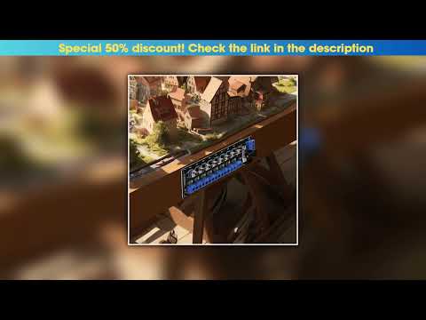 Best Evemodel 3V-24V DC Power Distribution Module Connector with Individual Toggle Switch PCB019•••