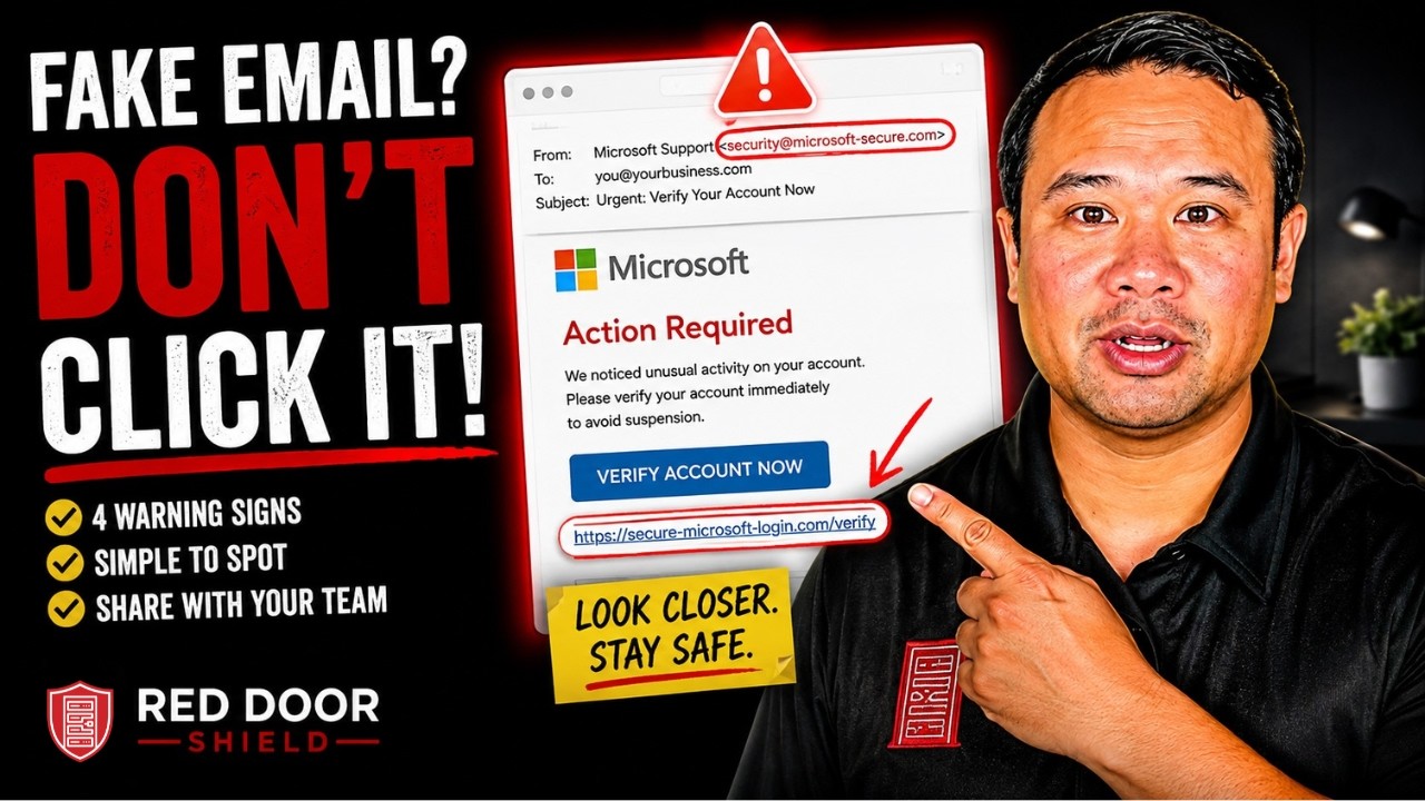 How to Spot a Phishing Email Before Someone Clicks