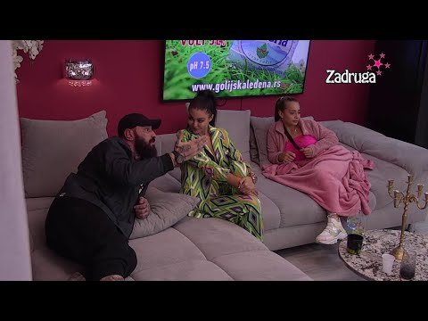 Zadruga 6 - Maja shvatila da je Emil ljubomoran, najavila mu taka, taka, taka - 18.09.2022.