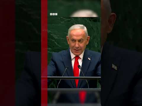 Delegados da ONU deixam plenário durante discurso de Netanyahu